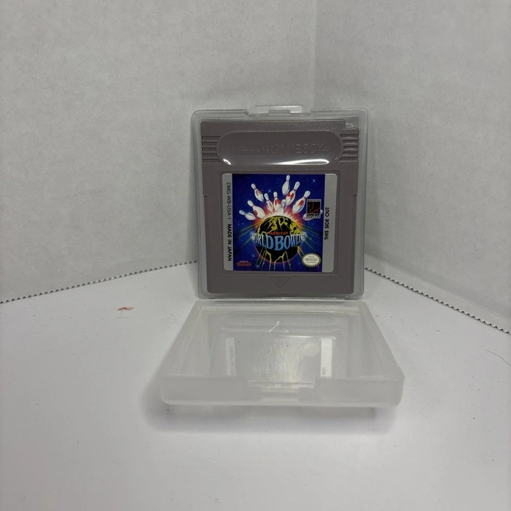 World Bowling Nintendo Game Boy DMG-WB-USA-1 Retro Sports Video Game Cartridge